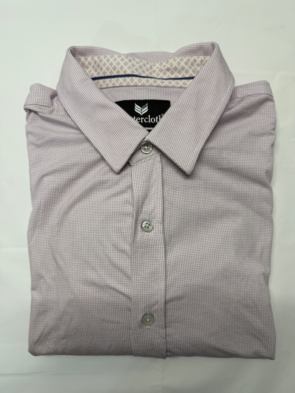 Buttercloth Men's Lavender Micro-Texture Dress‎ Shirt